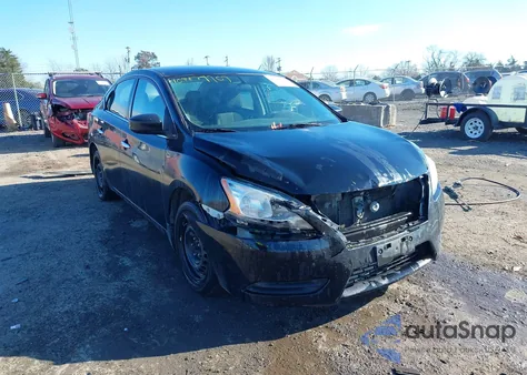 2015 Nissan Sentra S from USA, damaged, VIN 3N1AB7AP1FY380194